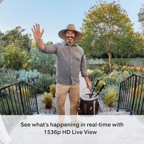 Ring Battery Video Doorbell Plus (Newest gen) | DIY Wireless Video Doorbell Camera with 1536p HD Video, Head-To-Toe View, Quick Release Battery Pack | Easy to install (5min) - Image 5