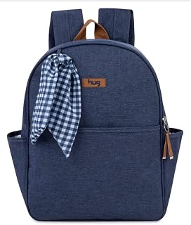 Mochila Maternidade Mescla Hug Azul Escuro