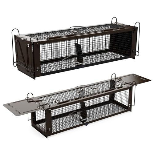 Piège à rats XXL avec cage ajustable no kill RatzFatz réutilisable