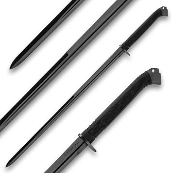 Honshu Boshin Double Edge Sword Black