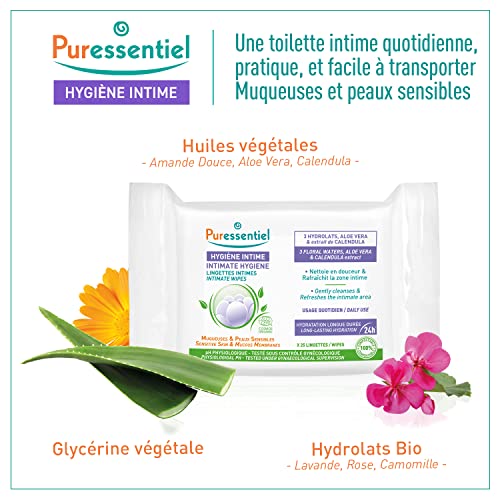 Lingettes Intimes Quotidiennes Bio x25 - vue 4