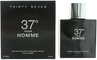 37 Degrees Pour Homme FOR MEN by Karen Low - 100 ml EDT Spray