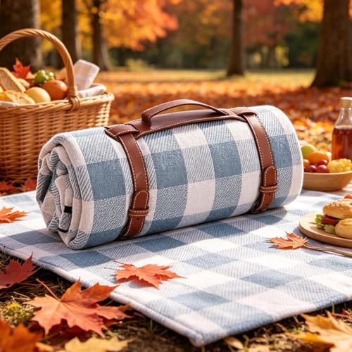 Couverture de pique-nique imperméable grand format lavable - 3