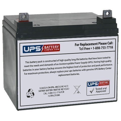 12V 35Ah Revolution Mobility Liberty 312 Power Chair Replacement Battery