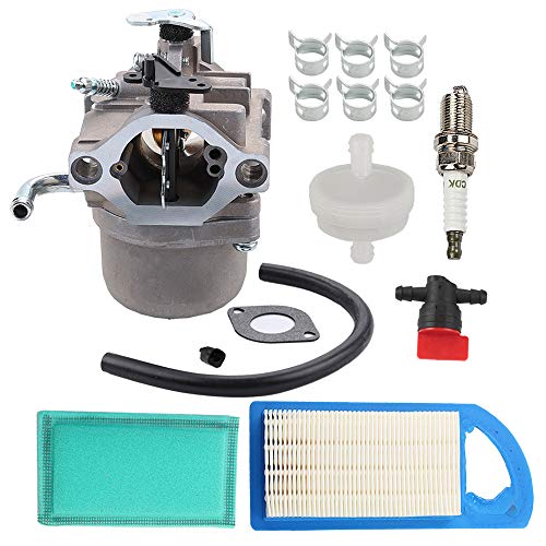590399 796077 Carburetor + 794421 698413 Air Filter Tune Up Kit for Briggs