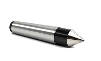 MT3 Morse Taper Dead Center Top Tip,60 Degree Point Live Center CNC Milling Lathes Tool, Hard Alloy Material