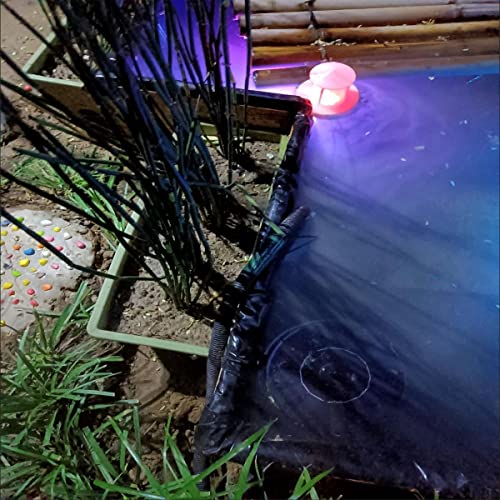 4.7 Mil Epdm Pond Liner Fish Safe, Pond Skins Pond Liner Highly Flexible, 7 By 10-Feet 7 By 13-Feet 7 By 16-Feet Fish Pond Liner Elasticity For Koi Or Fish, Duck And Waterscape, Irrigation Pond ( Size #TOP5