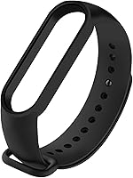 Vista 1 de Lijinlan Reemplazo compatible con correa MI Band 6, pulsera de silicona suave apta para Mi 6 Bands Tracker (negro)