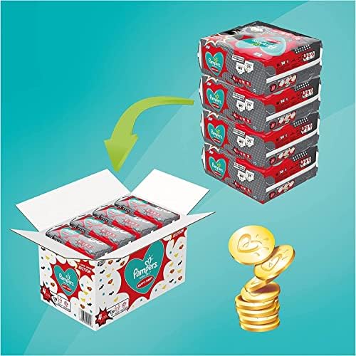 Pampers Baby Nappy Pants Size 6 (15+ kg/33 Lb), Baby-Dry Superhero, 88 Nappies, MONTHLY SAVINGS PACK, With A Stop & Protect Pocket