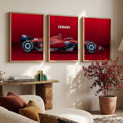 Image of kotart Big Sports Car Framed Posters | Design 910 Beige