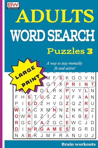 ADULTS WORD SEARCH Puzzles 3