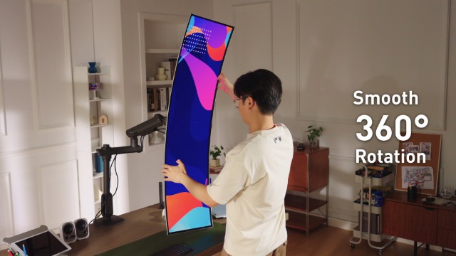 HUANUO RGB-monitorarm voor ultrabrede schermen tot 49 inch, robuuste HUANUO RGB-monitorarm voor ultrabrede schermen tot 49 inch, robuuste
