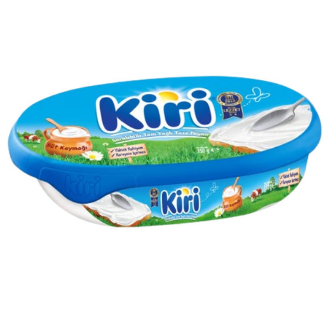 Kiri Frischkäse Natur käse 150 gramm x 5 STÜCK mit Pufai Grocery