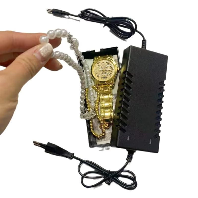 Sprinkler Head Hide a Key Holder for Outside Realistic Outdoor Key Hider & Cash Hidden Box, Waterproof Hidden Safe for Garden, Yard, Emergency Spare Key Storage (Laptop Charger)