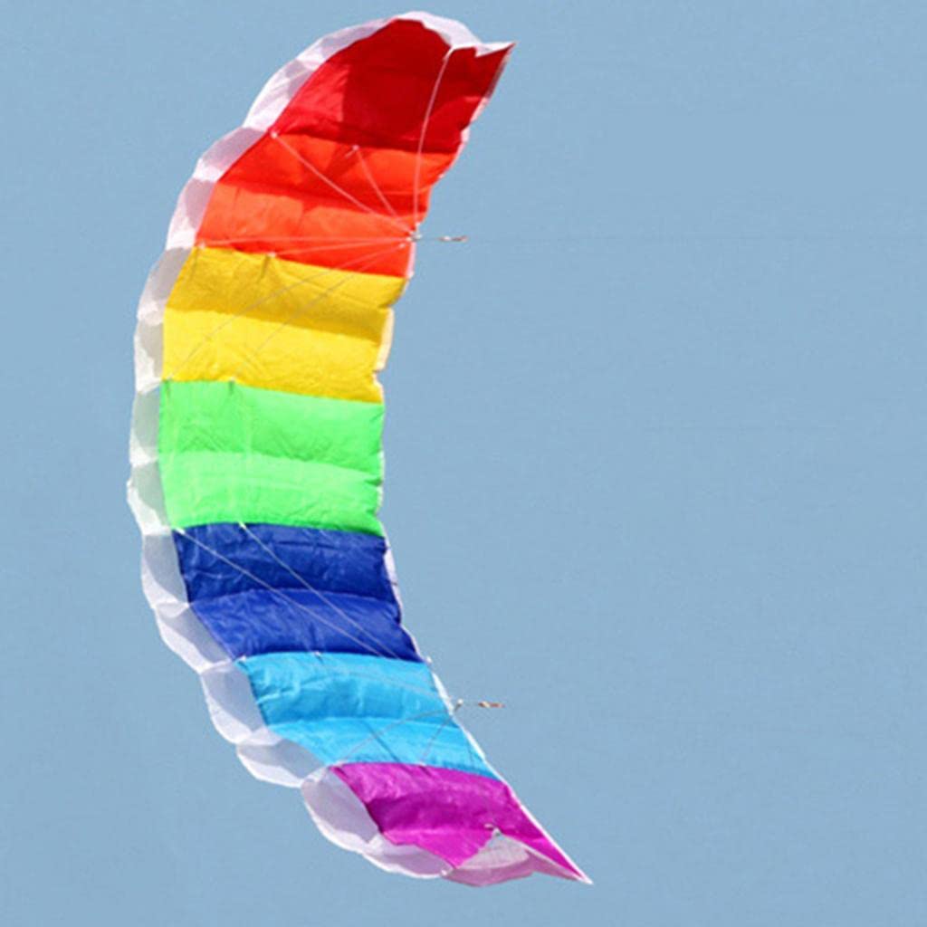 rockible Linea Doppia di Kitesurf, Parapendio da Surf Paracadute Volante di Potere di Kitesurf, 1.4m