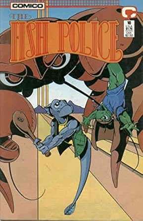 Amazon.com: Fish Police, The (Vol. 2) #10 FN ; COMICO comic book ...