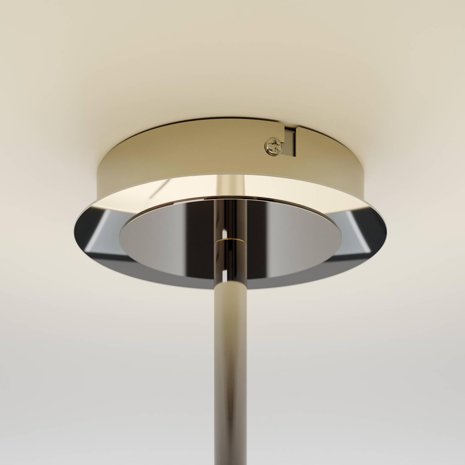 Lindby LED plafondlamp Mikari, 48 cm, hout, draaibaar Lindby LED plafondlamp Mikari, 48 cm, hout, draaibaar