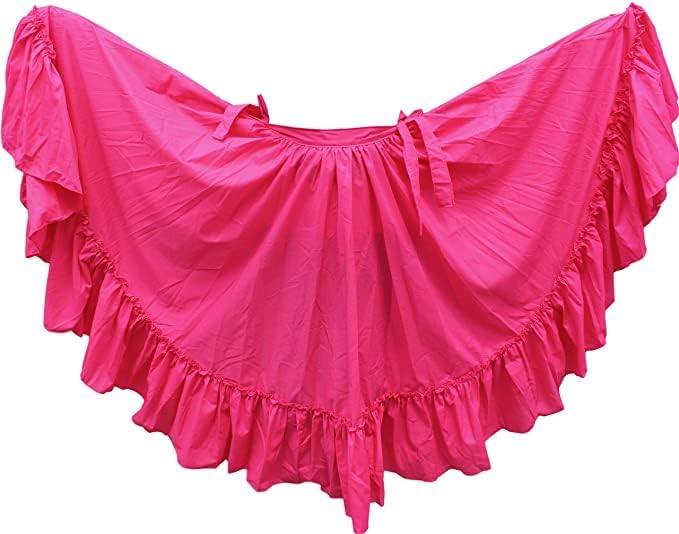 Folkloric Mexican, Flamenco, Bomba y Plena and Belly Dance Skirts for Girls. Falda folklorico para Ninas