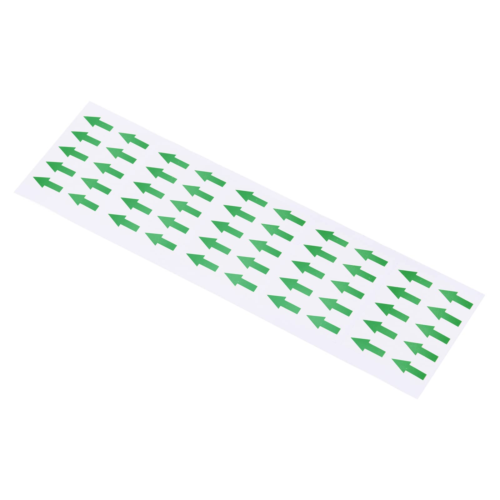 PATIKIL Small Arrow Stickers 0.8x0.4, 4 Sheet Self Adhesive Product Inspection Defects Indicator Industrial Work, Green