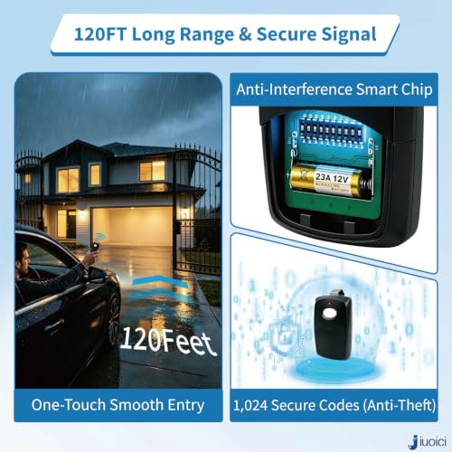 Image of Upgraded 3089 Multicode Gate Opener Remote Control, Linear Garage Remote