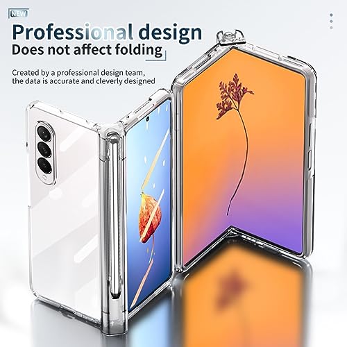 Protection intégrale PC rigide transparente Samsung Z Fold 4 antichoc premium - 6