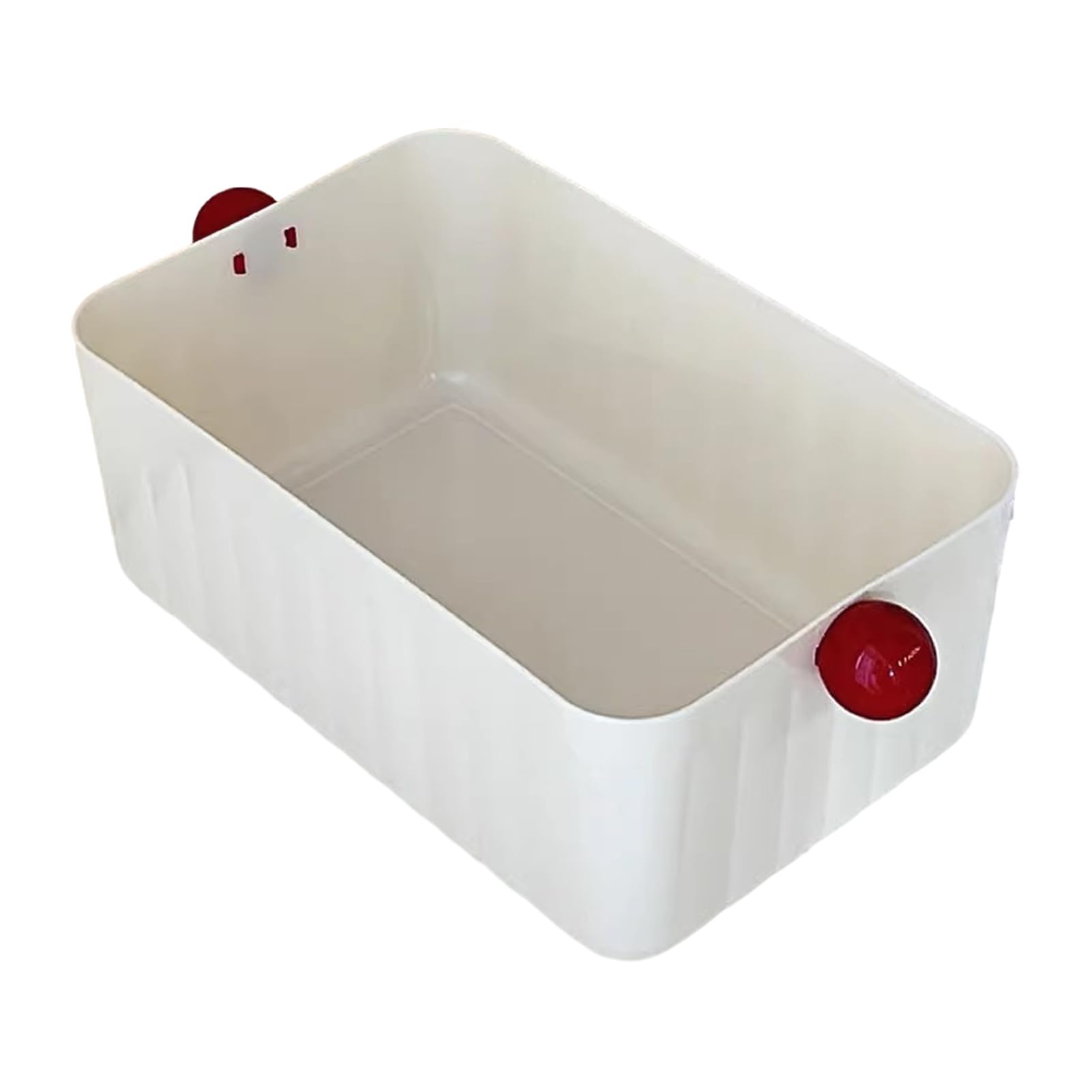 Glifora Storage Box with Handle - Drawer Organiser, Large Capacity Storage Container for Desk, Dresser, Dormitory, Cosmetics and Jewelry