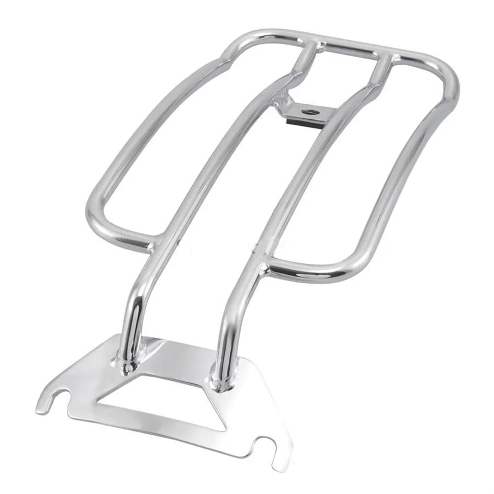 Portapacchi Per Motocicletta Cromato Per Parafango Posteriore Monoposto Per Harley Davidson Road King (EFL)-FLHR 2007-2008