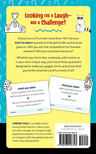 Would You Rather? Made You Think! Edition: Answer Hilarious Questions and Win the Game of Wits (A Laugh and Think Book) - Thumbnail 2