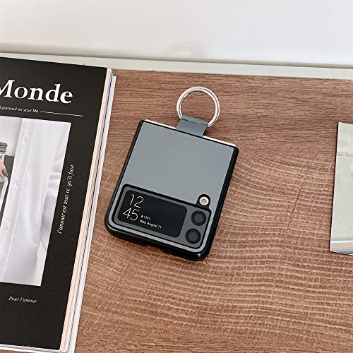 Coque Samsung Galaxy Z Flip 3 de luxe avec anneau élégant