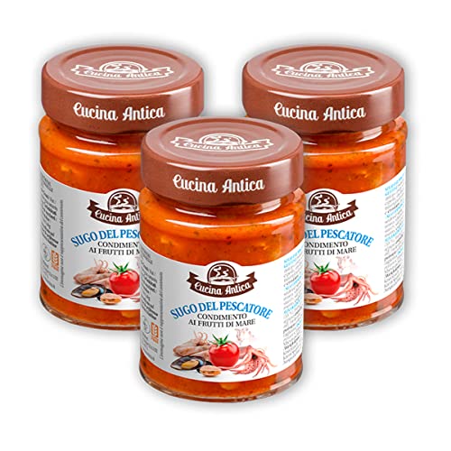 Cucina Antica - Sauce du Pêcheur - 3 Pots de 180 g Cover