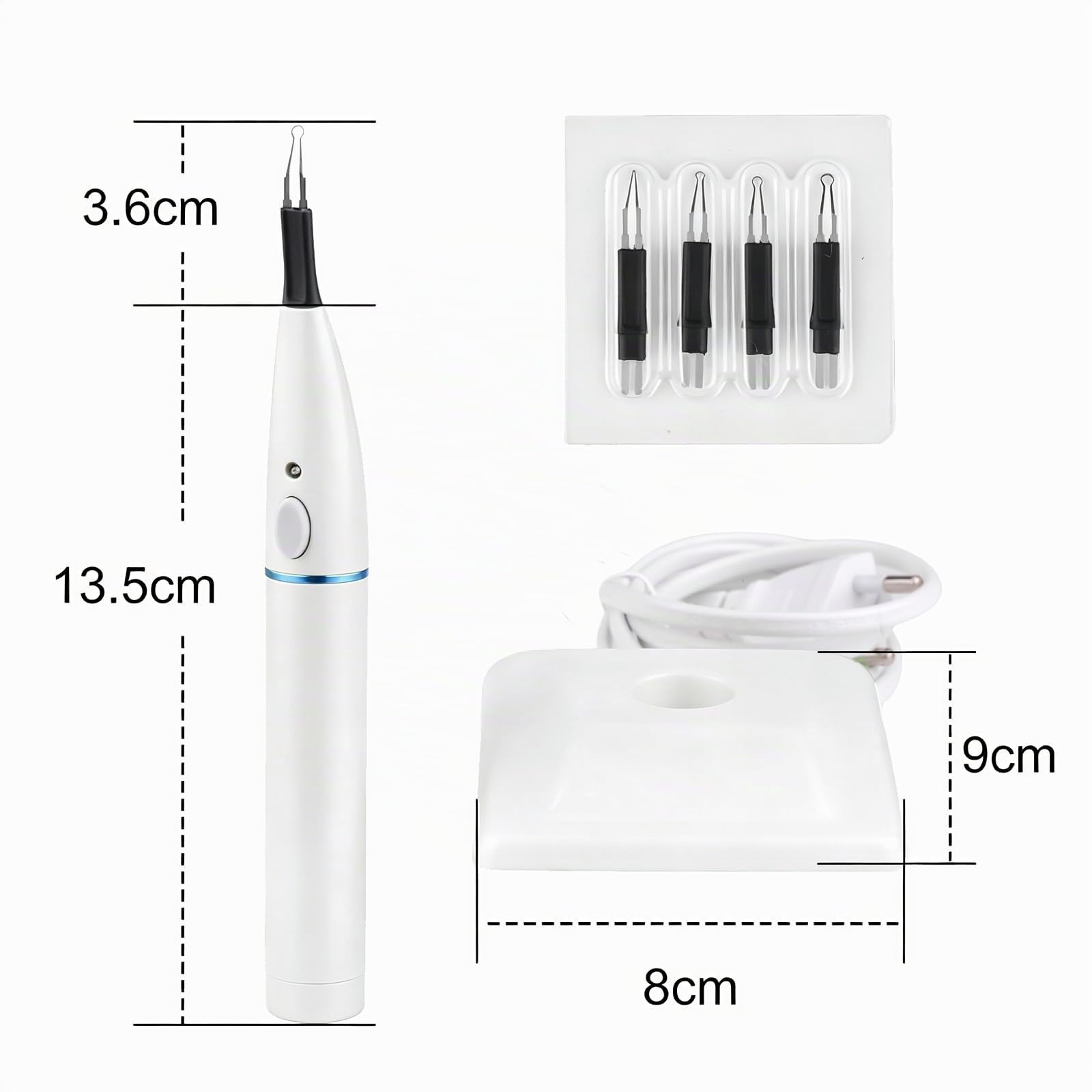 Gutta Percha Cutter Obturation Pen mit 4 Spitzen