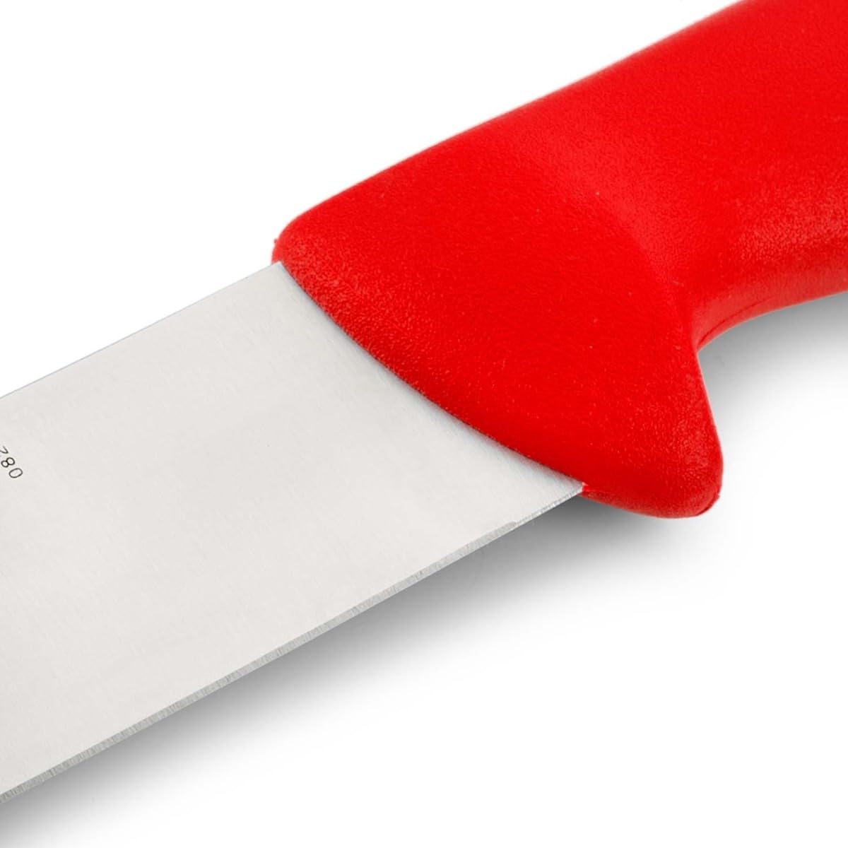 Arcos Tischmesser Serrado – 100 Mm NITRUM Edelstahlklinge, Orange Polypropylen-Griff (Made In Spain)