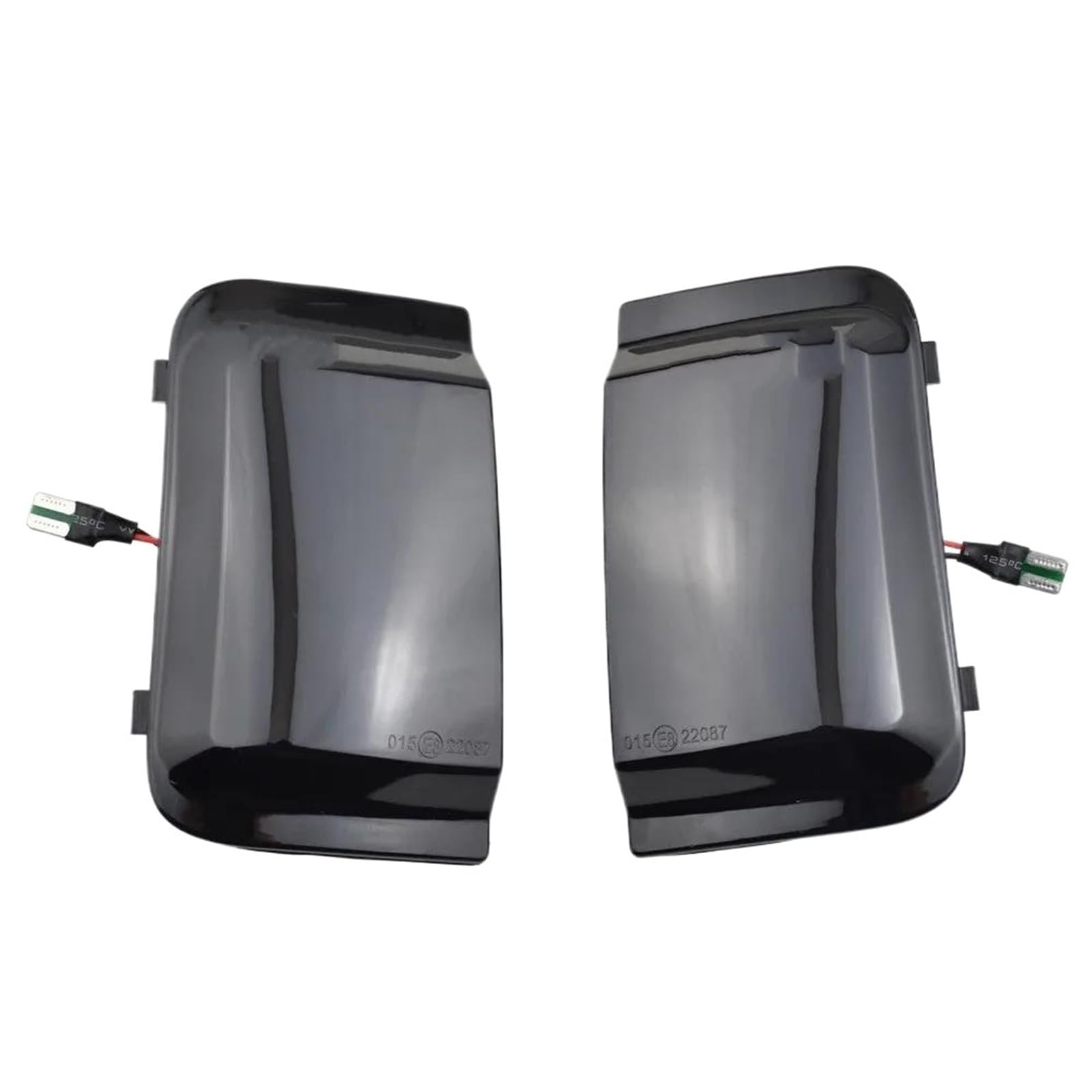 Intermitentes laterales 2 uds luz dinámica para espejo retrovisor coche 8