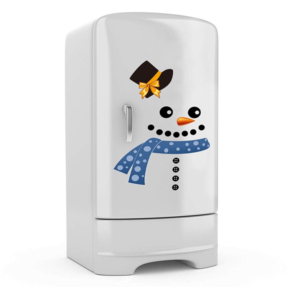 Aimants De Réfrigérateur De Noël Drôle Bonhomme De Neige