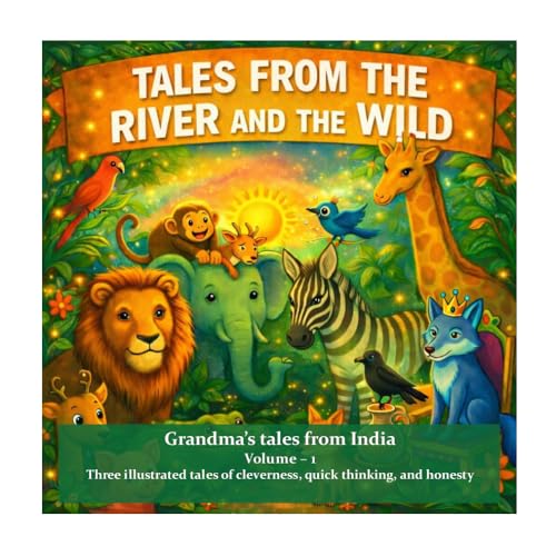 Tales from the River and the Wild: Three illustrated tales of cleverness, quick thinking, and honesty (Grandma's Tales from Indi