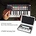 LTGEM EVA Hard Case for Novation Launchkey Mini 25-Note USB Keyboard MK2 Controller - Travel Protective Carrying Storage Bag