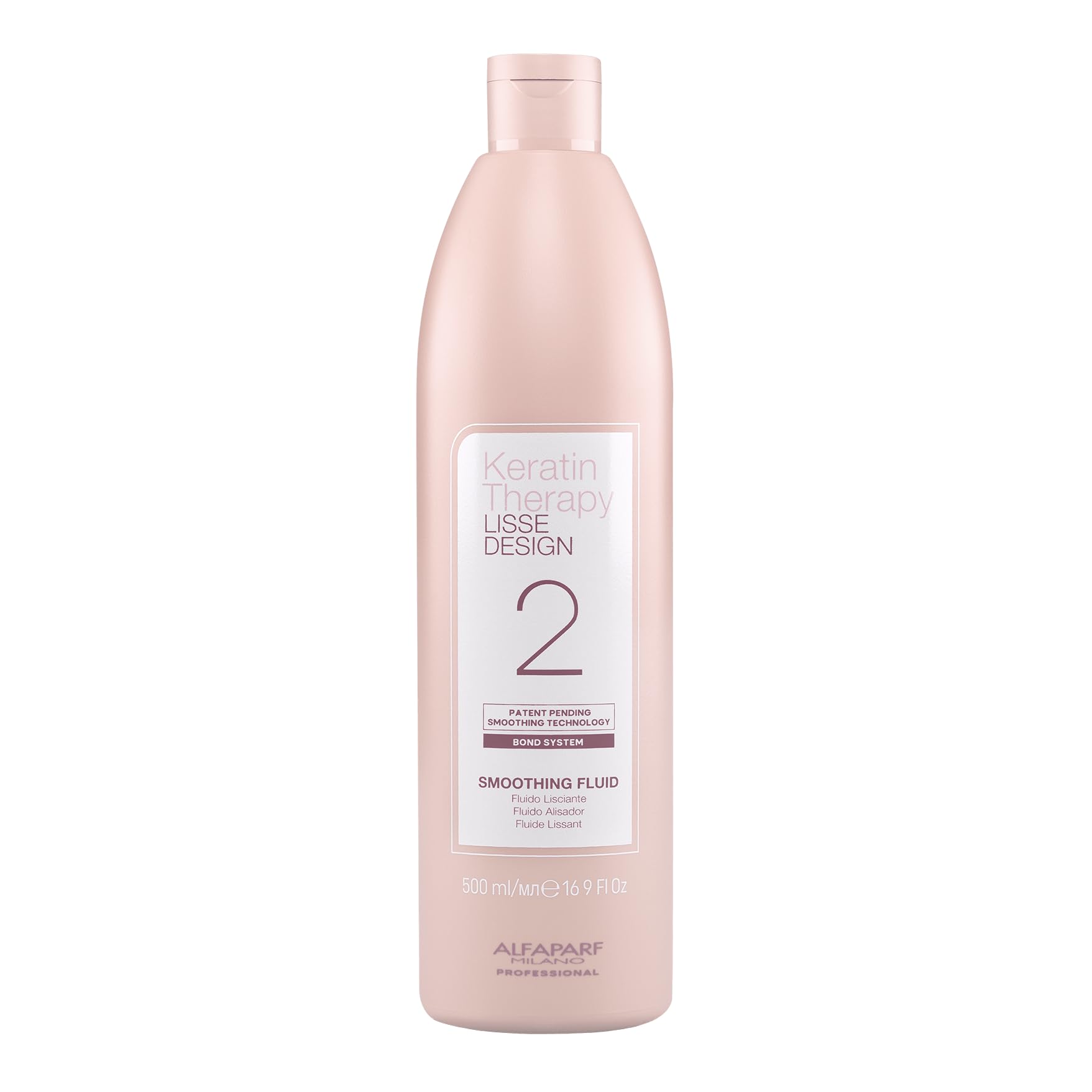 ALFAPARF Lisse Design Keratin Therapy Shampoo 500ml + Smoothing Fluid 500ml + Detangling Cream 150ml + Mask 500ml