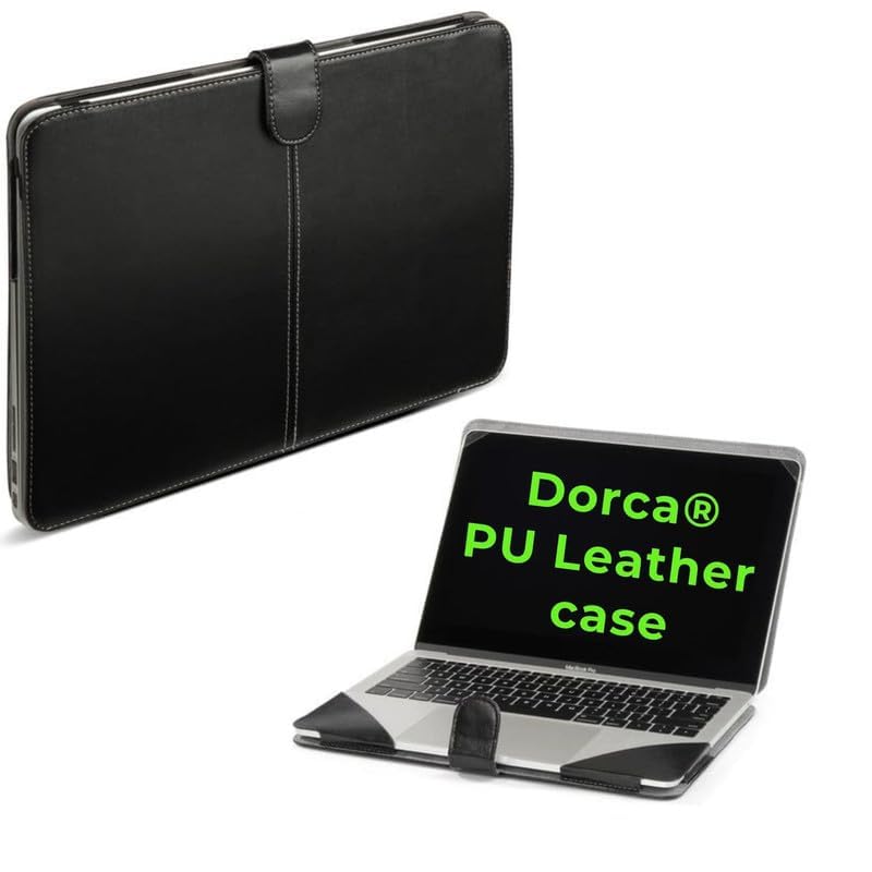 Dorca® case for Dell Vostro 15 Laptop 3530-PU Leather Portfolio Protective Cover, Keeps a Laptop New