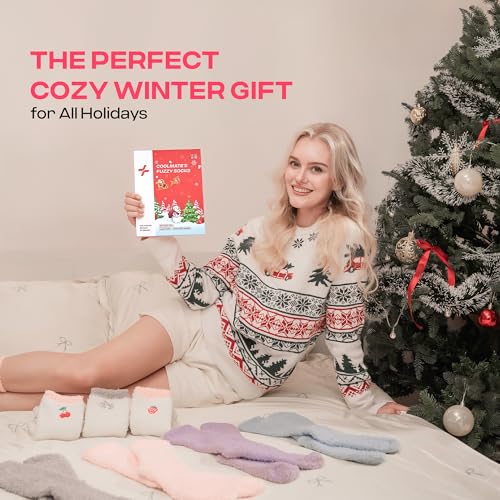 Image of CoolMate Cozy Soft Cloud Socks, Fuzzy Socks for Women