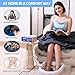Vitaciti Ionic Foot Spa Machine for Detox Professional Feet Bath Negative Hydrogen Ion Cleanse Detox Foot Bath Soak to Remove Toxins with Far Infrared Belt, Perfect for Birthday