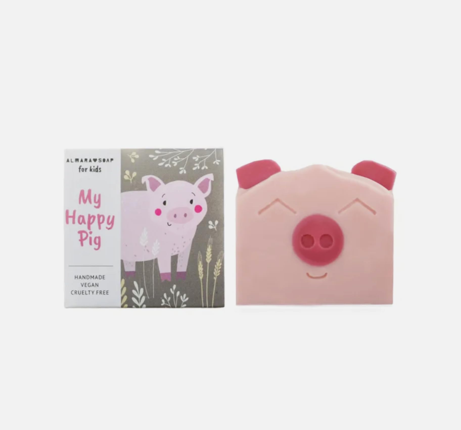 Almara Soap forKids MY HAPPY PIG Handmade Baby Soap Pear 100 g