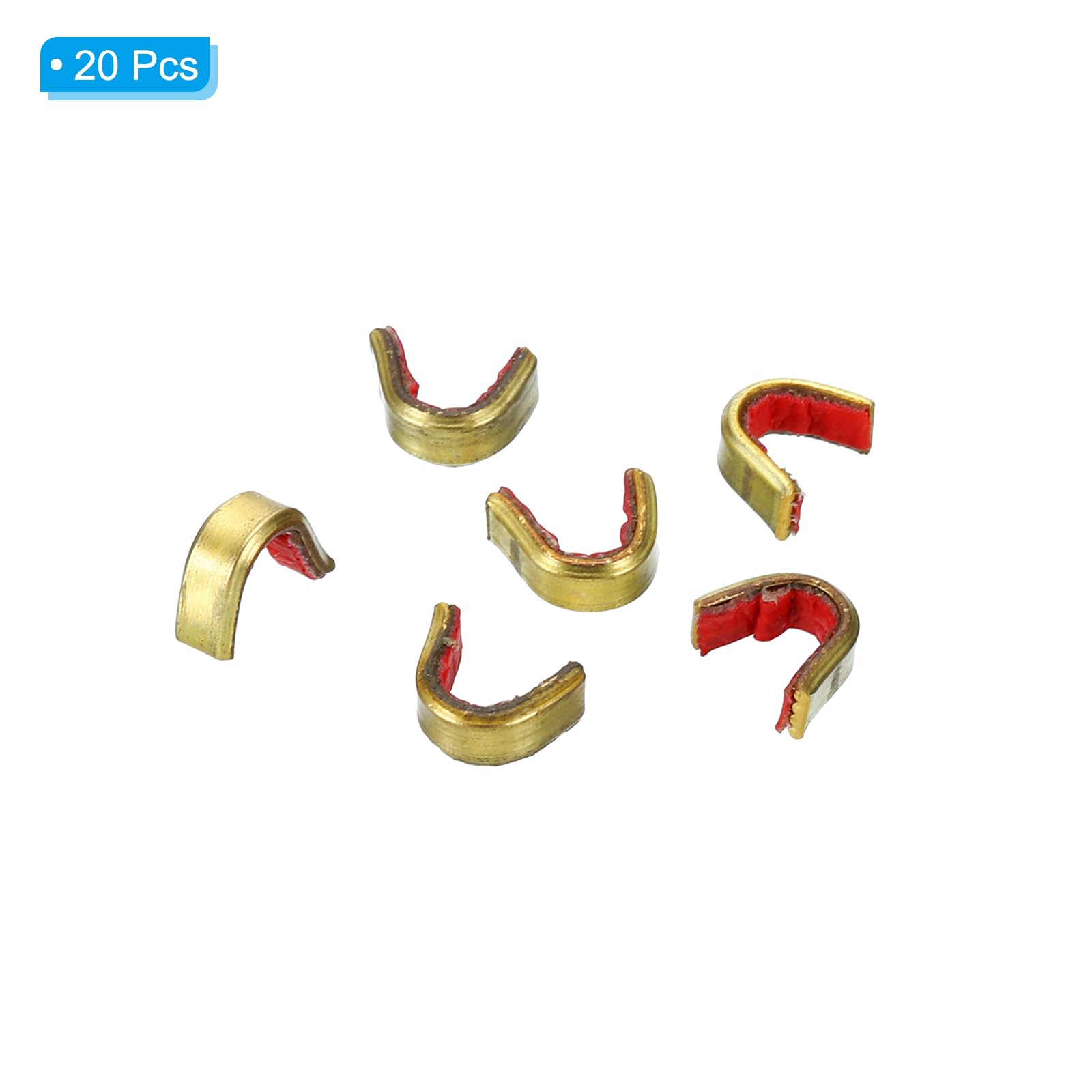 PATIKIL Bow String Nocking Points, 20 Pack Brass Archery Bowstring Nock Point Buckle Clip for Recurve and Compound Bow - Image 3