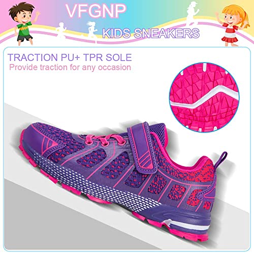 Sneakers for Boys and Girls, Kids Tennis Running Shoes, Lightweight Breathable Sport Athletic Shoe4