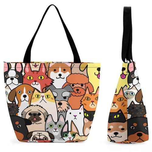 Sac à main chiens et chats grand volume pour vos déplacements