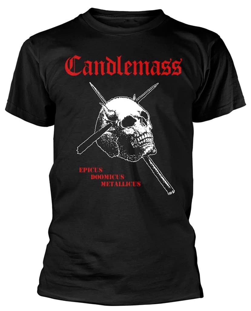 Razamataz Candlemass 'Epicus Doomicus Metallicus' (Black) T-Shirt (Large)