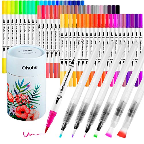 Top 10 ohuhu markers 60 dual tip for 2021 Chuumon Reviews