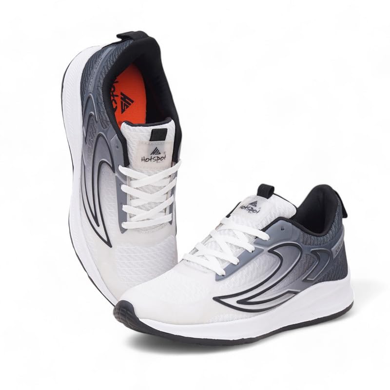 Sticker Trendy and Stylish Running Shoes for mene Grey-image-22