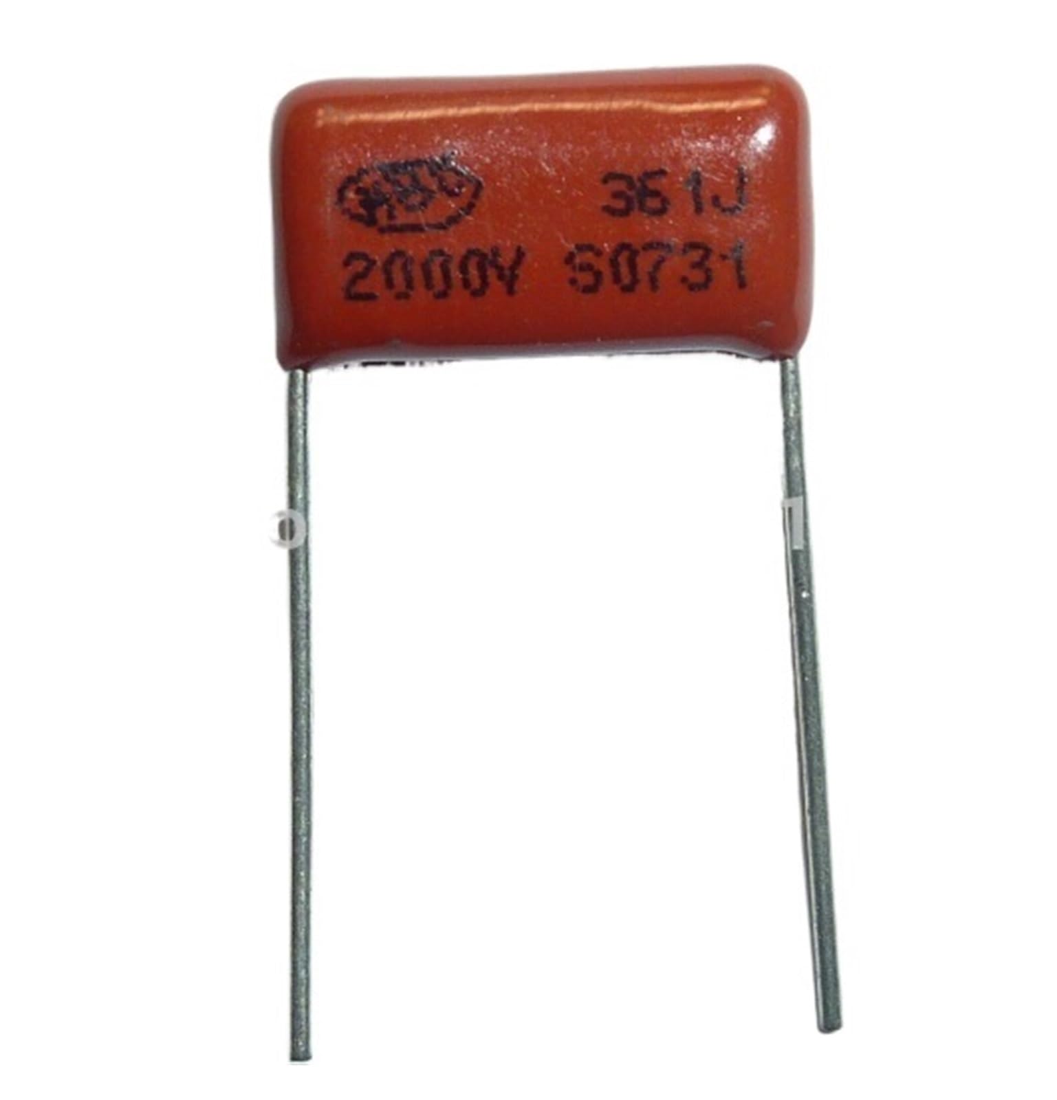 AARTERZZA 20pcs CBB Capacitor 361 2000V 361J 2KV 360pF 0.36nF P15 CBB81 Metallized Polypropylene Film Capacitor