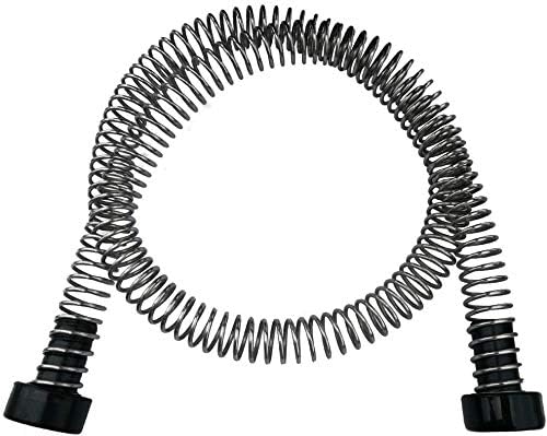 Heavy Duty Stainless Steel Zipline Spring Brake Extra Long 6 5/16 FT Fits Cable up to 1/2", Kids Backyard Zip Line Braking System/Stop/Stopper for 3/16 1/4 5/16 3/8 1/2 inches Wire (5.3 Feet)