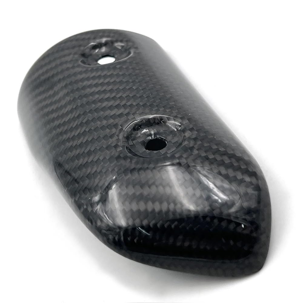 Cubierta Calor Silenciador System Escape Fibra Carbono Real para Motocicleta Tubo Conexión Meo Cubierta Protección Térmica Carcasa Antiescaldado para G310R G310-R 17-23